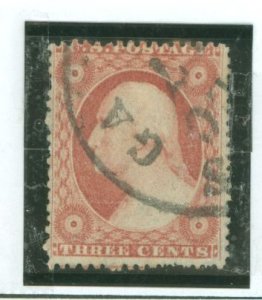 United States #26a  Single