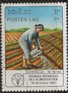 Laos ^ Scott # 411 - Used
