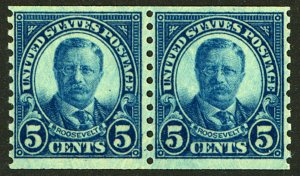 U.S. #602 MINT PAIR OG NH