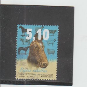 Bosnia & Herzegovina (Serb Admin)  Scott#  530  Used  (2015 Horse)