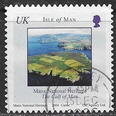 Isle of Man ~ Scott # 1051a ~ Used ~ The Calf of Man