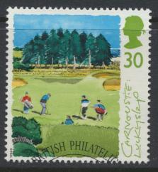 Great Britain  SG 1831 SC# 1569 Used / FU with First Day Cancel - Golf Scotti...