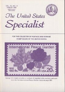 10 Different Volumes of The United States Specialist from 1982