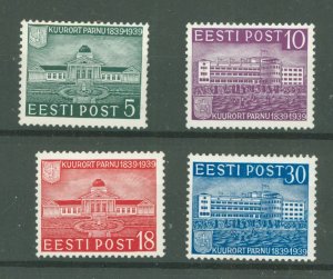 Estonia #114-117 Unused