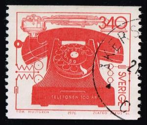 Sweden #1158 The Telephone; Used (0.55)