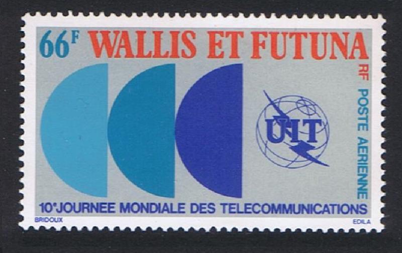 Wallis and Futuna World Telecommunications Day issue 1978 SG#286 SC#C82