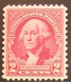 707 MLH 2c Washington - 4964