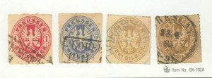 Prussia #17/20a  Multiple