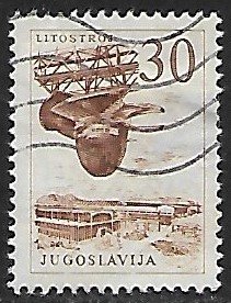 Yugoslavia # 635 - Turbine Factory - used....{Gn13}