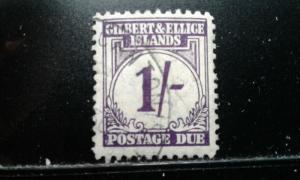  Gilbert & Ellice #J7 used e191.3228