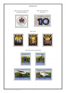 Romania 1858-2020  PDF(DIGITAL) STAMP ALBUM PAGES