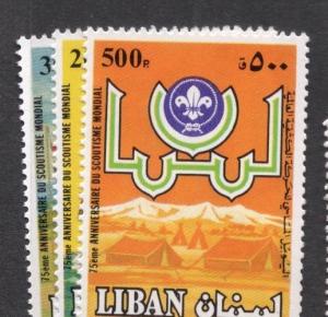 Lebanon Boy Scouts SG 1284 MNH (6dde)