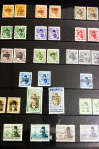 Egypt Stamps Early Specialized Collection mint/used in Book