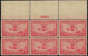 649 Mint,OG,NH... Plate Block of 6... SCV $17.50