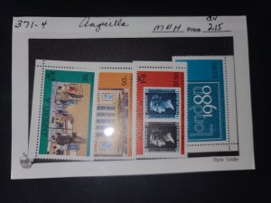 Anguilla #371-4 MNH Complete Set