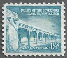 United States #1031A Palace of the Governors MNH single