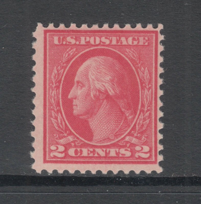 US Sc 500 MLH. 1917 2c deep rose Washington, type 1a, F-VF