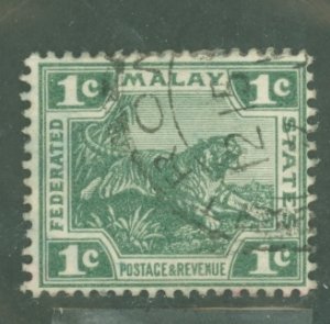 Malaya #38v Used Single