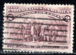 United States Scott # 231, used