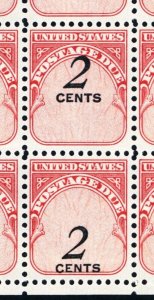 J90, MNH 2¢ Wide Spacing Error In Full Sheet of 100 Stamps - Stuart Katz