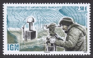 TAAF FRANCE ANTARCTIC 2025 SPACE IGN GLACIER MONITORING SCIENCE FSAT
