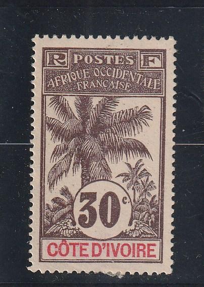 Ivory Coast  Scott#  28  MNH