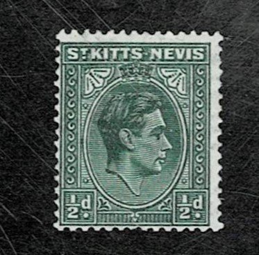 St Kitts Nevis 1937 Geo Vl MH