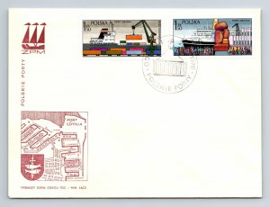 Poland 1976 FDC - Polish Ports - F13213