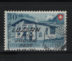 SWITZERLAND, B149 Used, 1945 Frame House, Eastern Switzerland