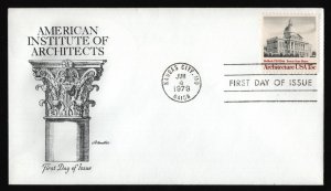 #1781 15c Boston State House, Artmaster-A.I.A. FDC **ANY 5=FREE SHIPPING**