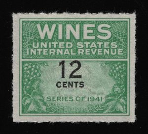 #RE125 12c Wines, Mint NGAI NH [7] **ANY 5=FREE SHIPPING**