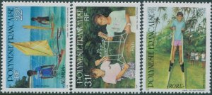 French Polynesia 1992 SG649-651 Children Pastimes set MNH