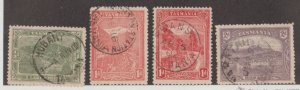 Tasmania Scott #94-97 Stamps - Used Set