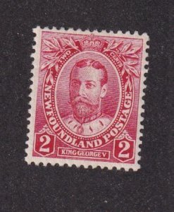 NEWFOUNDLAND # 105 VF-MLH x 4 SHADES? KGV FROM THE ROYAL FAMILY ISSUES