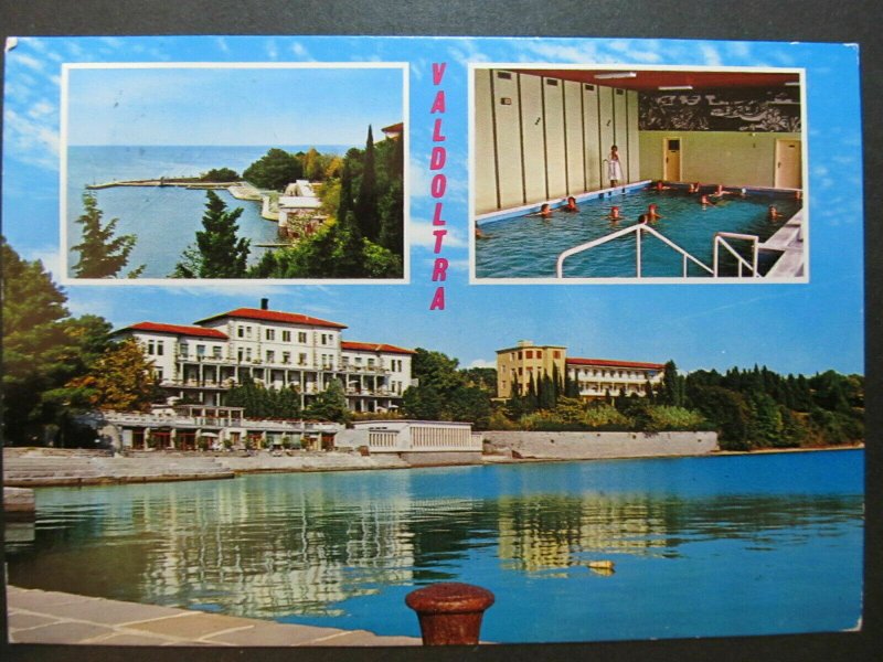 4498 Cartolina Postcard Valdoltra usata 105