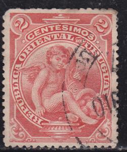 Uruguay 157 Eros & Cornucopia of Fruit 1901