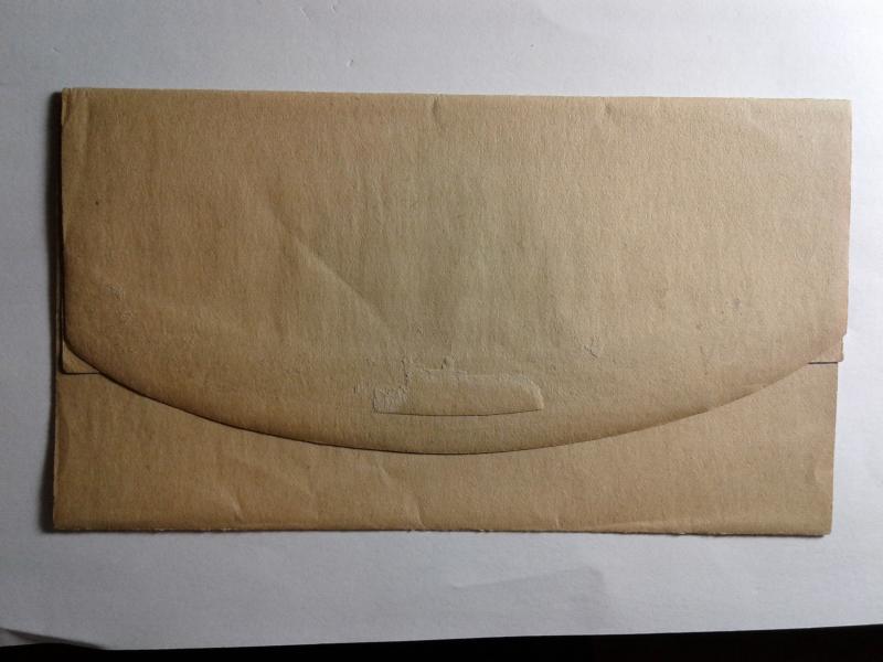 SCOTT # U-381 MAILER ENVELOPE ENTIRE MINT ON ORIENTAL BUFF