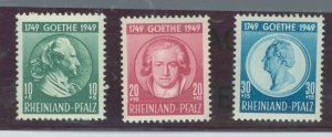Germany/Rhine-Palatinate (6N) #6NB7-6NB9 Mint (NH) Single (Complete Set)