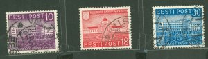 Estonia #145-147  Single