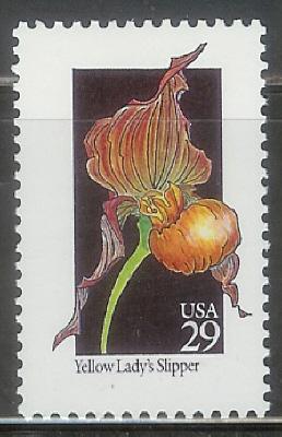 2673 Wildflowers - Ladys Slipper F-VF MNH single stamp 