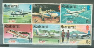 Montserrat #268-273  Single (Complete Set)