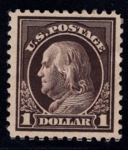 MOMEN: US STAMPS #518 $1 MINT OG H LOT #75048-18