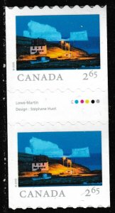 Canada 3152 Far & Wide Iceberg Alley $2.65 gutter coil pair MNH 2019