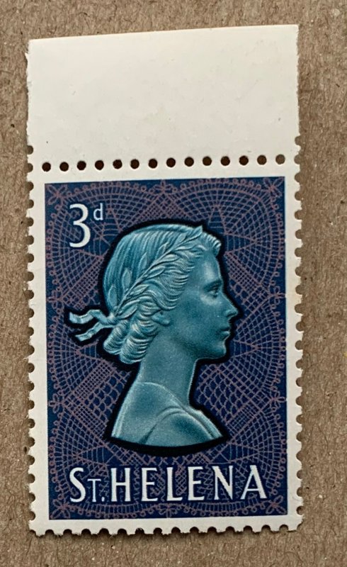 St. Helena 1961 3p Queen Elizabeth, MNH. SEE NOTE. Scott 162, CV $0.50. SG 179