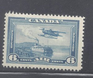 Canada # C6 MAJOR BLUE LINE THROUGH AIR VF MINT NH BS23243