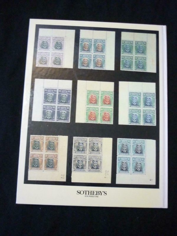 SOTHEBY'S AUCTION CATALOGUE 1988 RHODESIA ROBERT M GIBBS ADMIRALS