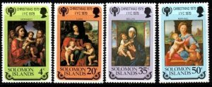 SOLOMON ISLANDS SG404/7 1979 INTERNATIONAL YEAR OF THE CHILD MNH
