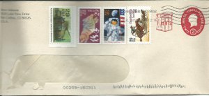 USA #U97,1913c,2099,2169,2205   plus 4 stamps   PD