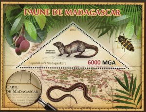 Mongoose Stamp Herpestes Ichneumon Fauna Wild Animal Souvenir Sheet Mint NH