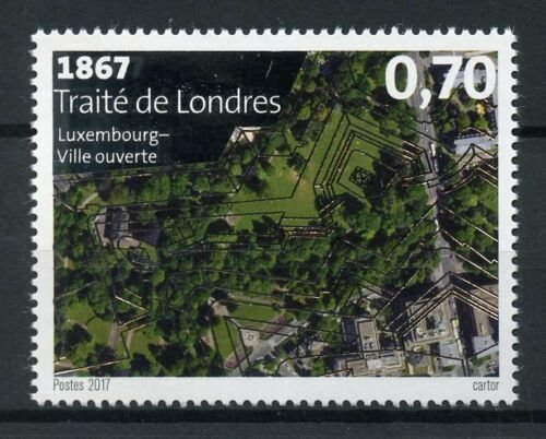 Luxembourg 2017 MNH Treaty of London 1867 150th Anniv 1v Set Stamps 